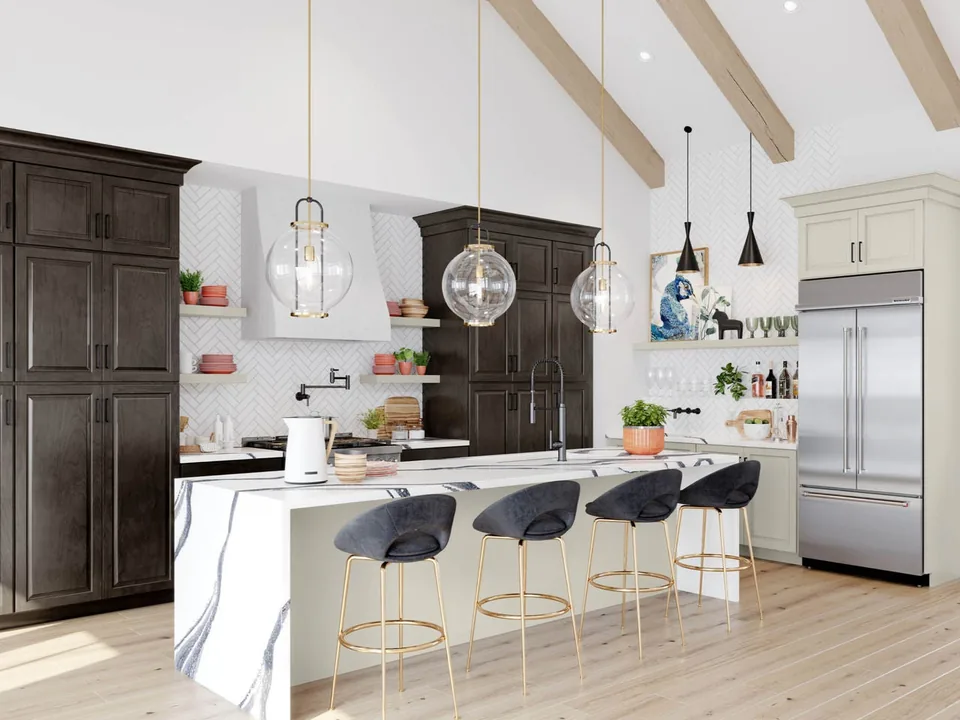 Waypoint 460 Maple Slate, Savannah kitchen inspiration