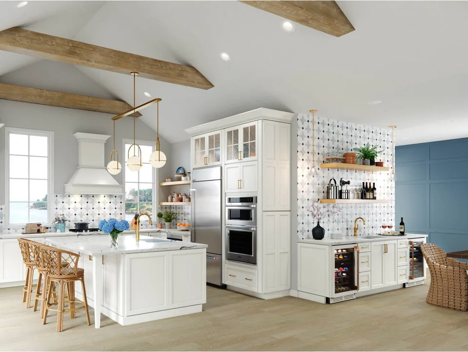 Waypoint 470 Painted Linen, Providence kitchen inspiration