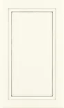 Waypoint 570 door sample in Painted Biscotti Glaze