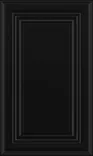 Waypoint 720 door sample in Painted Black