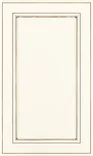 Waypoint 750 door sample in Painted Biscotti Glaze